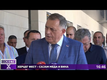 Dodik i Šeranić obišli bolnicu u Trebinju (Video)