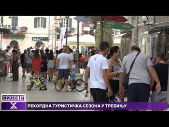 Turistička sezona u Trebinju na nivou rekordne prošle godine