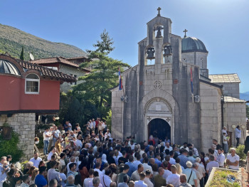 Манастир Тврдош прославља крсну славу - Успеније Пресвете Богородице