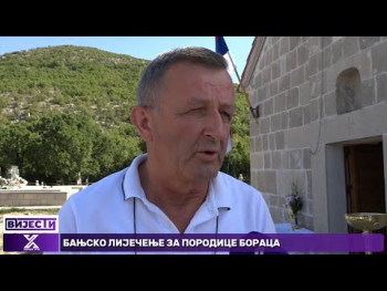 Šesnaest boraca i članova porodica poginulih ide na banjsko liječenje (Video)