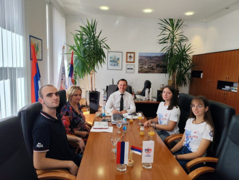 Gradonačelnik Ćurić ugostio mlade talente koji su proslavili Trebinje i Srpsku