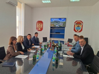 Šulić u Ljubinju sa načelnikom opštine