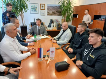 Gradonačelnik Trebinja ugostio delegaciju Bokserskog saveza Austrije