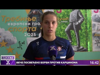 Uspješne sportistkinje Marija Kurtović i Sara Mijanović na prijemu kod gradonačelnika (Video)