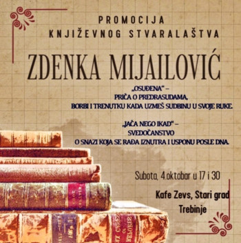 Promocija knjiga Zdenke Mijailović
