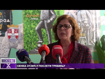 Senka Jujić u posjeti Trebinju (Video)