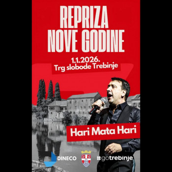 Poznato ko će zabavljati Trebinjce za reprizu Nove godine