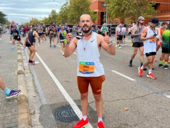 Nikola Skočajić Vaha ostvario san na polumaratonu u Valensiji