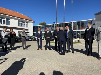 Obilježavanje završetka proboja tunela HE 'Dabar' uz prisustvo zvaničnika Srpske