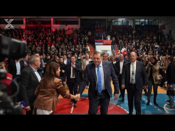 Centralna tribina u Trebinju; Hiljade građana za Dodika i Karana (video)