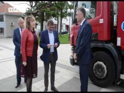 Nevesinje: Norvežani donirali vozilo Komusu (VIDEO)