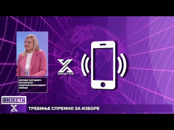 Đorđević: Večeras promjena vremena, snijeg u većini krajeva (Video)