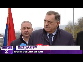 Dodik: Za rekonstrukciju i izgradnju puteve biće uloženo 100 miliona KM (Video)