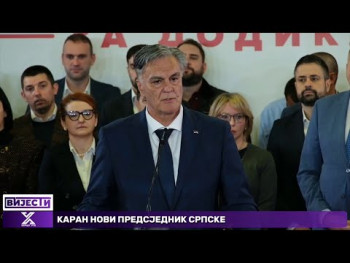 Siniša Karan novi predsjednik Republike Srpske (Video)