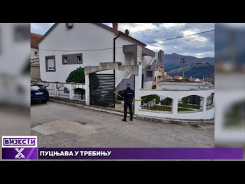 Oglasilo se Okružno tužilaštvo o pucnjavi u Trebinju (video)