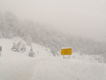 Obustavljen saobraćaj preko Rogoja za teretna vozila