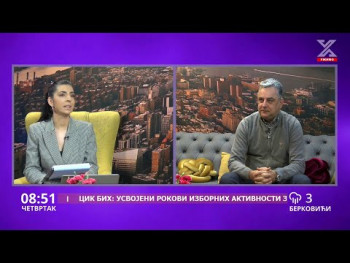 Gost jutarnjeg  programa: Miljan Vuković