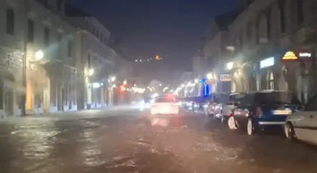 Nevrijeme u Trebinju: Ulice pod vodom, padao i grad