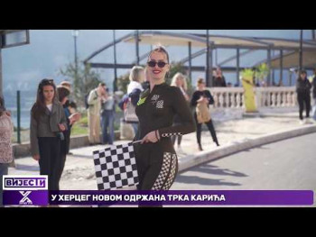 Trkom karića zatvoren Praznik mimoze u Herceg Novom (Video)