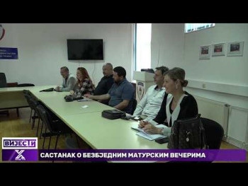Održan sastanak u cilju bezbjednog održavanja maturskih večeri (Video)