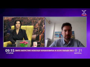 Gost uživo uključenja:  Rastko Zeljković (video)