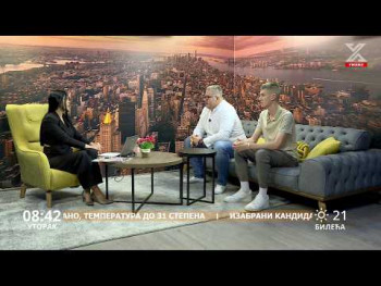 Gosti jutarnjeg programa: Nebojša Rogan i  Nikola Milićević(video)