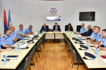 Budimir i Kostrešević posjetili Policijsku upravu Trebinje