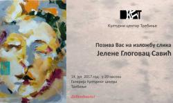 Najava: Izložba slika Jelene Glogovac Savić