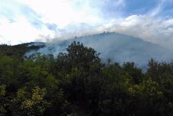 Пожар активан изнад села Љекова