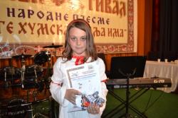 Јована Ристић из Невесиња апсолутни побједник Васкршњег фестивала