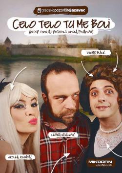 Поклон компаније Микрофин: Представа „Цело тело ту ме боли“ вечерас на сцени Kултурног центра