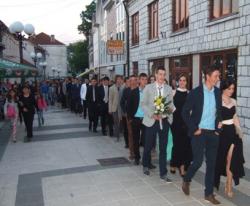 Nevesinje: Matursko veče u nedjelju, 24. maja