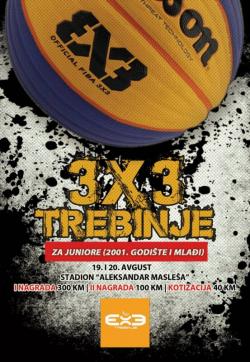 3h3 turnir u basketu: Prijave za juniore