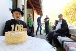 Драгољуб Галић из Бања Луке уз торту и шампањац ушао у 109. годину