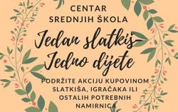Podržite akciju 'Jedan slatkiš, jedno dijete'