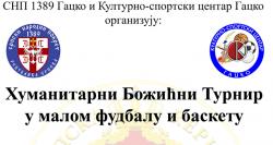 Gacko: Humanitarni Božićni turnir u malom fudbalu i basketu