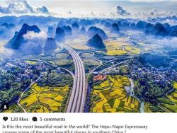Најљепши аутопут на свијету у Кини